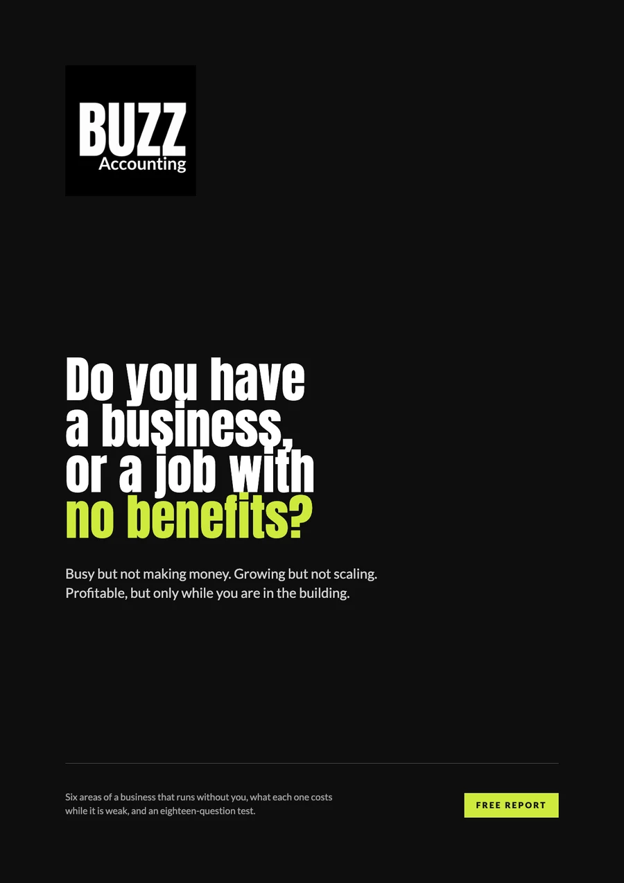 The front cover of the report